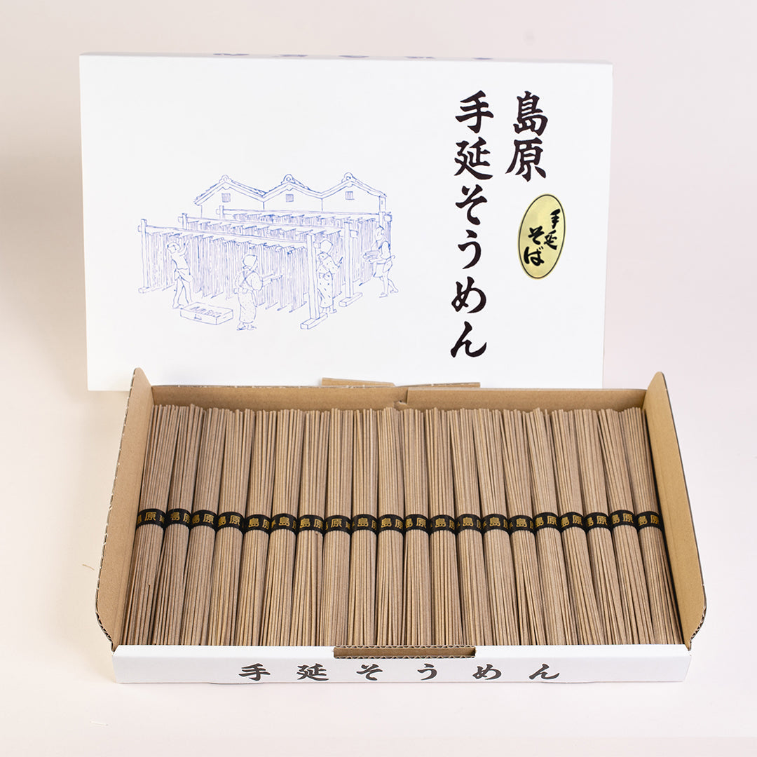 島原手延べそば・うどんと麺つゆ 3点セット